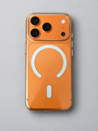 Arnolex Anti-Yellow Transparent MagSafe Clear Case for iPhone | India photo review