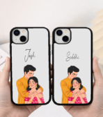 Arnolex Custom Couple Name Phone Case India | HD Print, Perfect Fit