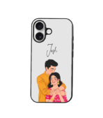 Arnolex Custom Couple Name Phone Case India | HD Print, Perfect Fit - Image 3