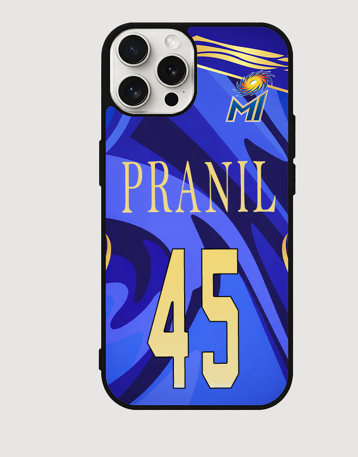 Arnolex Custom IPL (Mumbai Indians) Phone Case India HD Print, Perfect Fit Arnolex Custom IPL (Mumbai Indians) Phone Case India | HD Print, Perfect Fit - Image 1