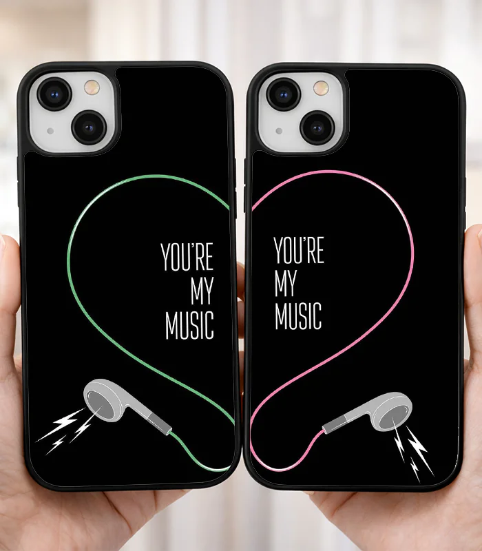 Premium Customized Couple Printed Phone Case - HD Print, Perfect Fit 1 Arnolex Custom Couple Phone Case India | HD Print, Perfect Fit - Image 1
